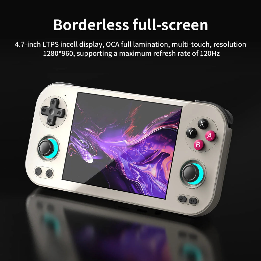 ANBERNIC RG 476H Video Player Console Retro Handheld Game 4.7-inch LTPS In-Cell Bluetooth 8G+128G Android 13 512G