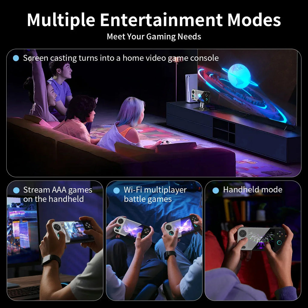 ANBERNIC RG 476H Video Player Console Retro Handheld Game 4.7-inch LTPS In-Cell Bluetooth 8G+128G Android 13 512G