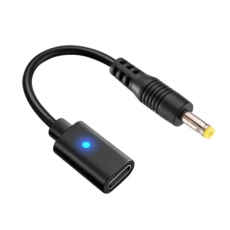 USB Type C Adapter for PSP1000 PSP2000 and PSP3000 Game Consoles (Non-PD) with LED Indicator Light