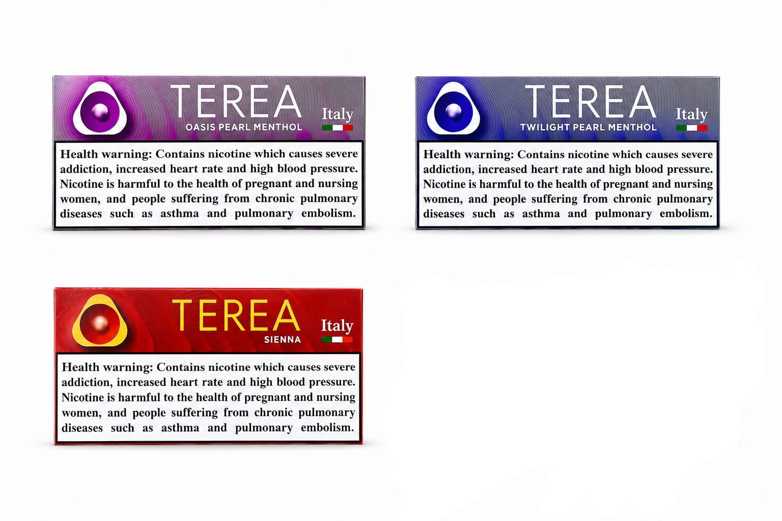 TEREA Oasis Pearl Menthol Italy